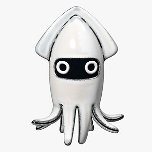 Cartoon Squid