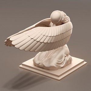 The Ark of Covenant Angel Figure for 3D Print