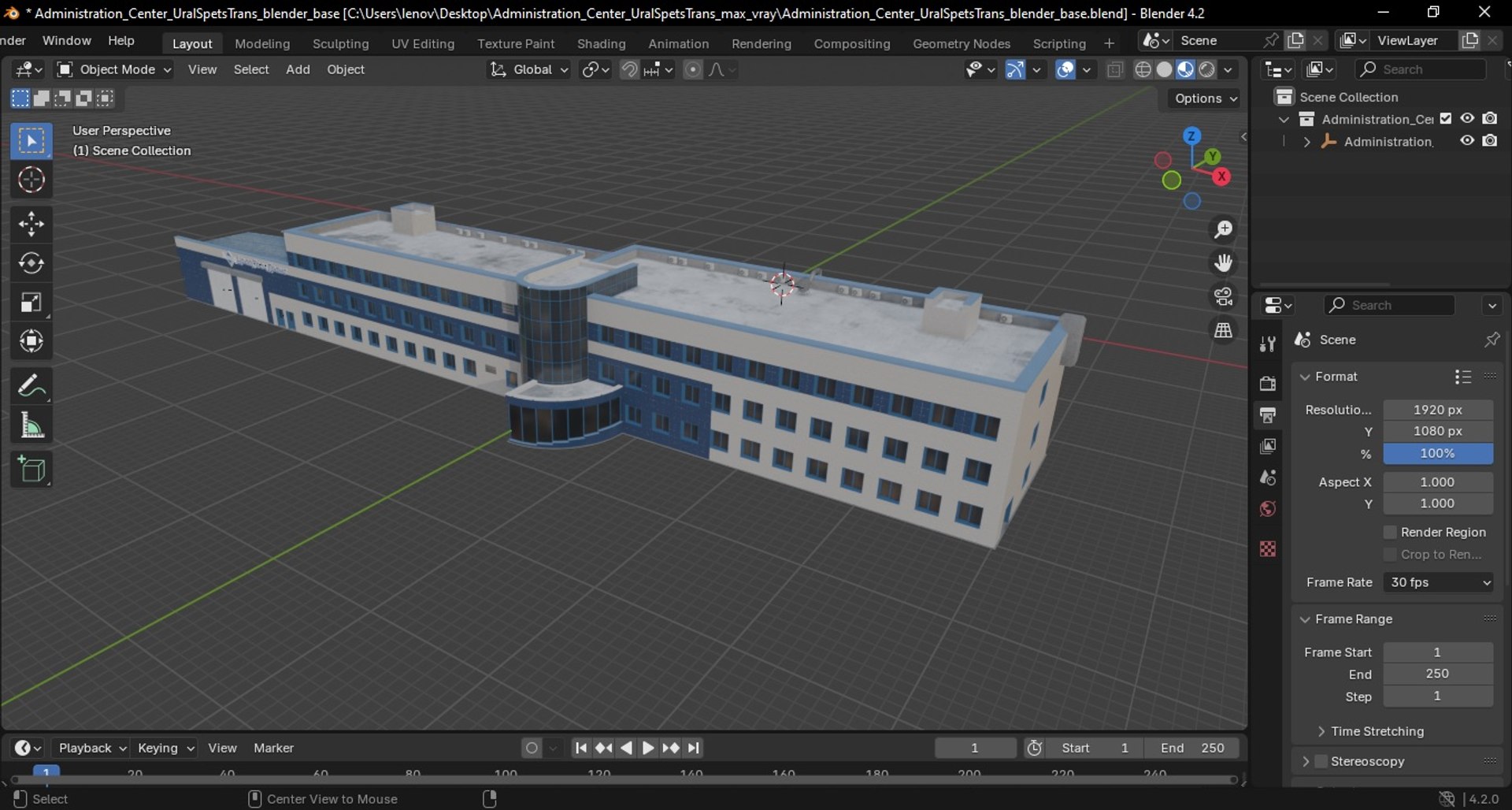 3D Administration Center UralSpetsTrans https://p.turbosquid.com/ts-thumb/sR/Q8LWrn/2E/administration_center_uralspetstrans_1010/jpg/1750108375/1920x1080/fit_q87/6c7dc549e1c15599507ec2a3f696f2174370d3b5/administration_center_uralspetstrans_1010.jpg