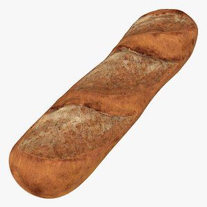 Baguette 3 3D Model