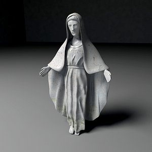 Virgin Mary statue