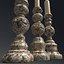 Decorative candlesticks with patterns