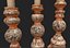 Decorative candlesticks with patterns