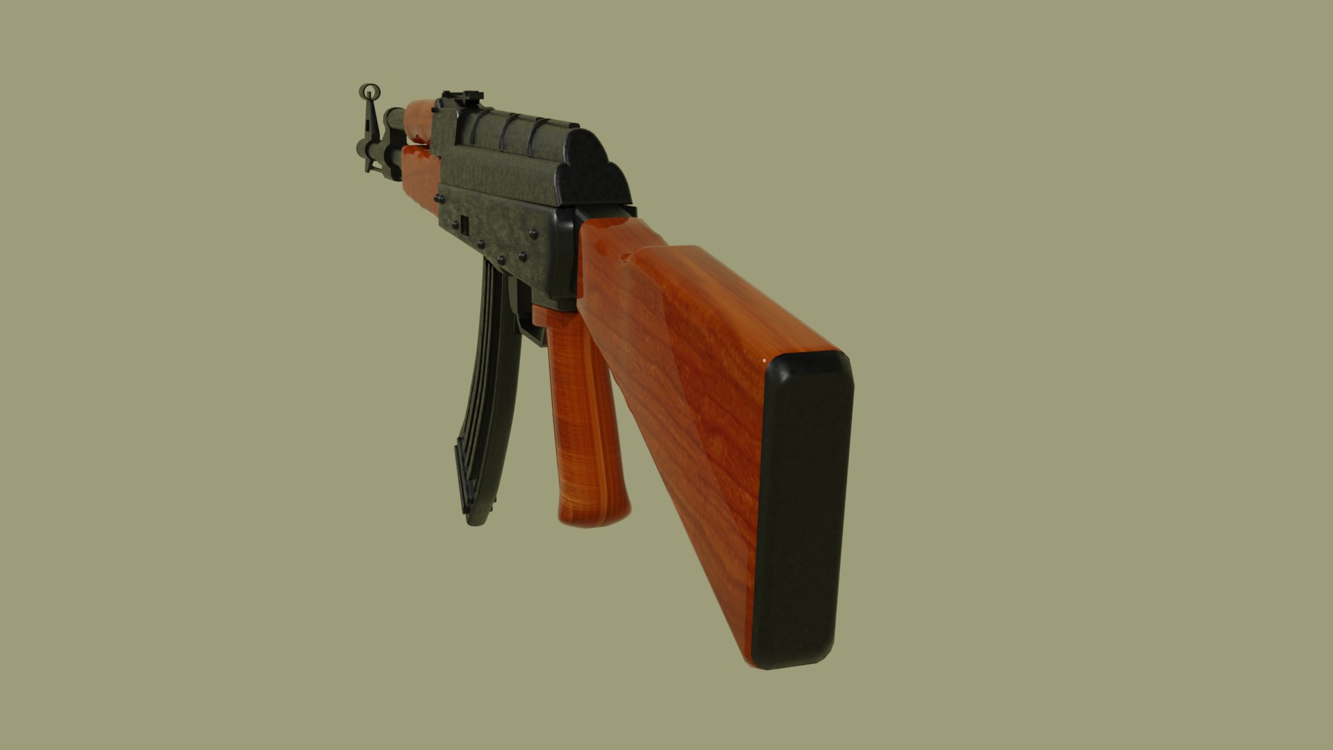 Ak-47-2 Model - TurboSquid 2041267