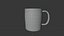 Mug en céramique bleue - Modèle 3D prêt pour le jeu