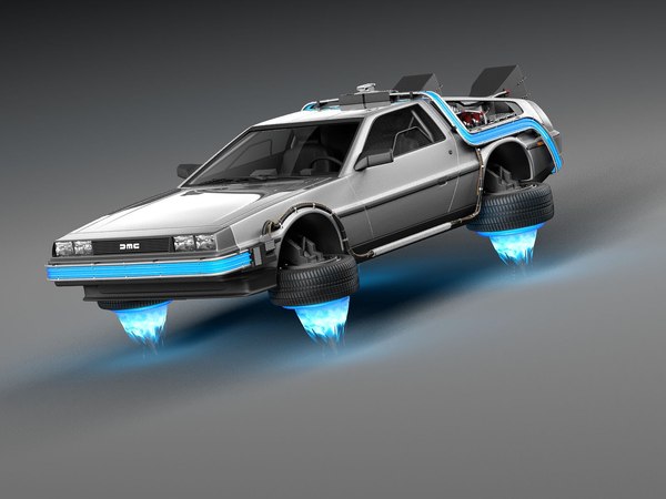Zurück in die Zukunft Delorean Episode 2 Zukunft 3D-Modell - TurboSquid  923250