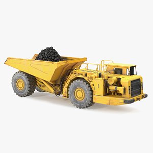 Underground Truck With Coal