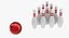 Bowling Ball and Pins