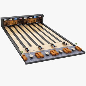 3D Bowling Alley