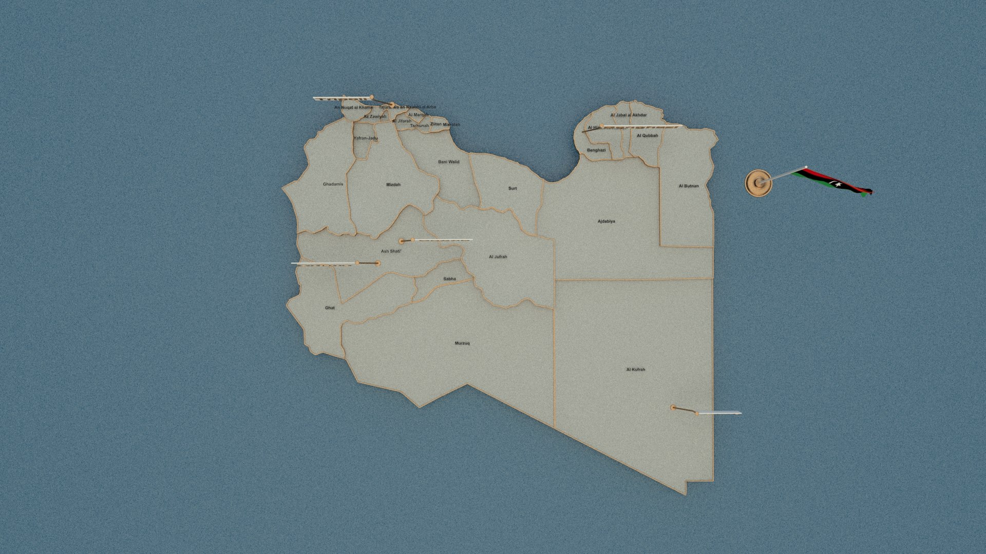 3D State Cities Capital Model - TurboSquid 1692209