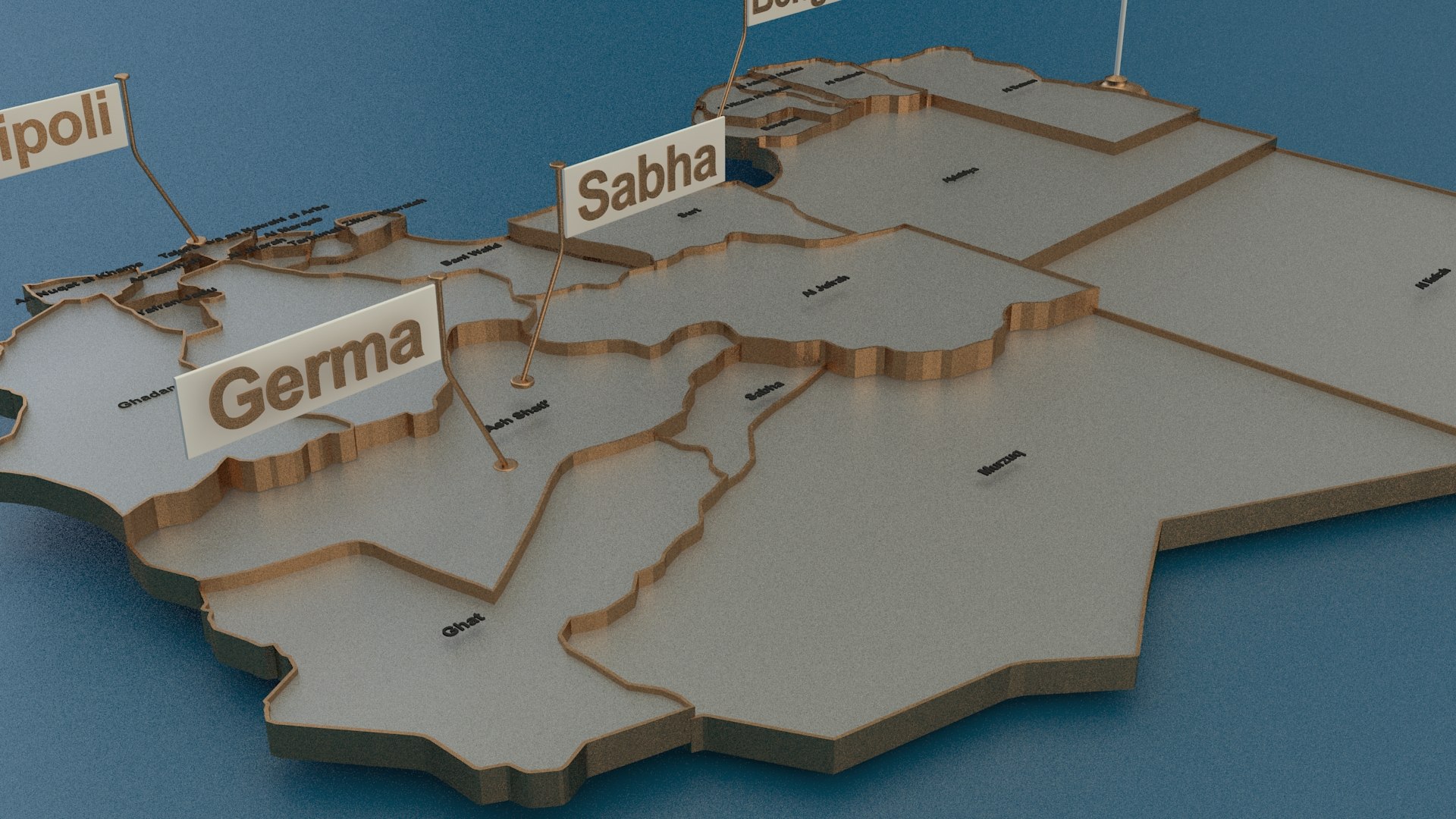 3D State Cities Capital Model - TurboSquid 1692209