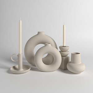3D model HnM decor set