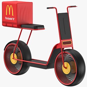McDonald's Scooter 3D Model