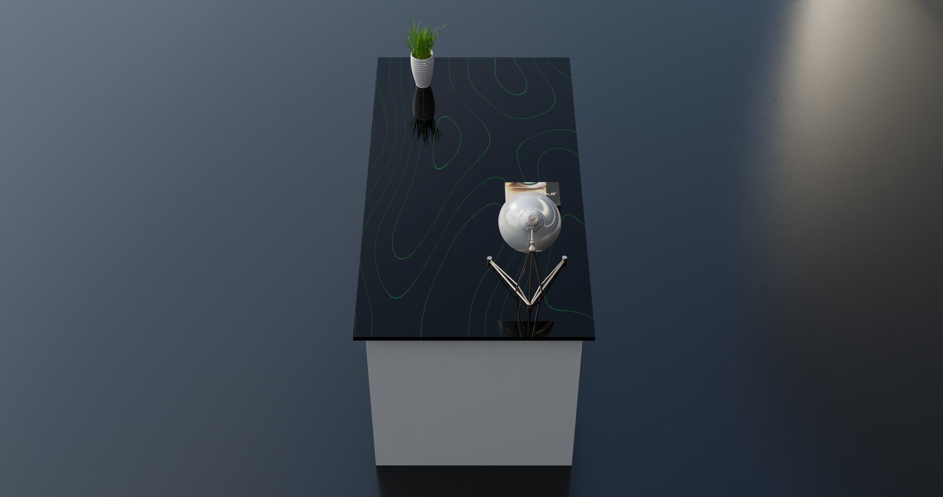 3D Office Smart Table1 Model - TurboSquid 1913491