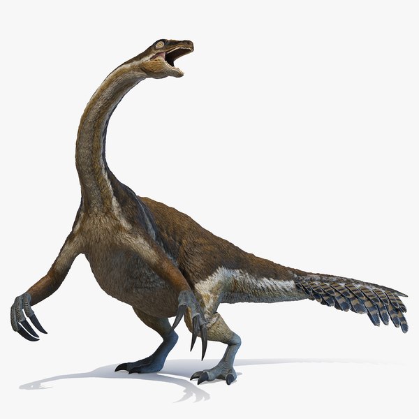 3D Therizinosaurus Animated