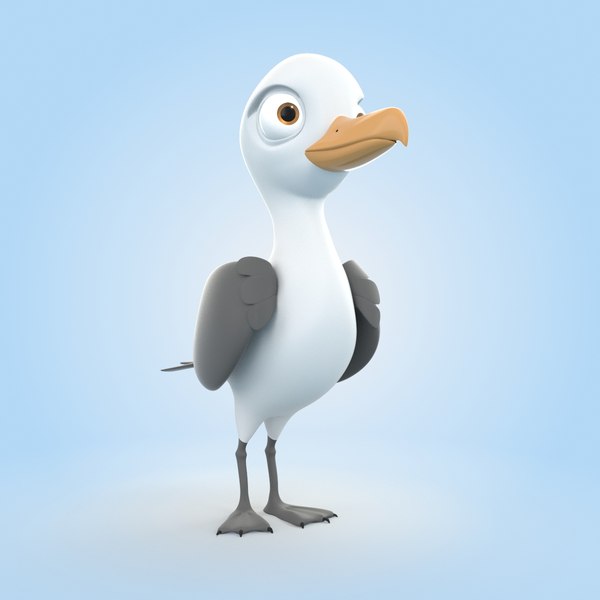 Cartoon Bird 3D Models for Download | TurboSquid