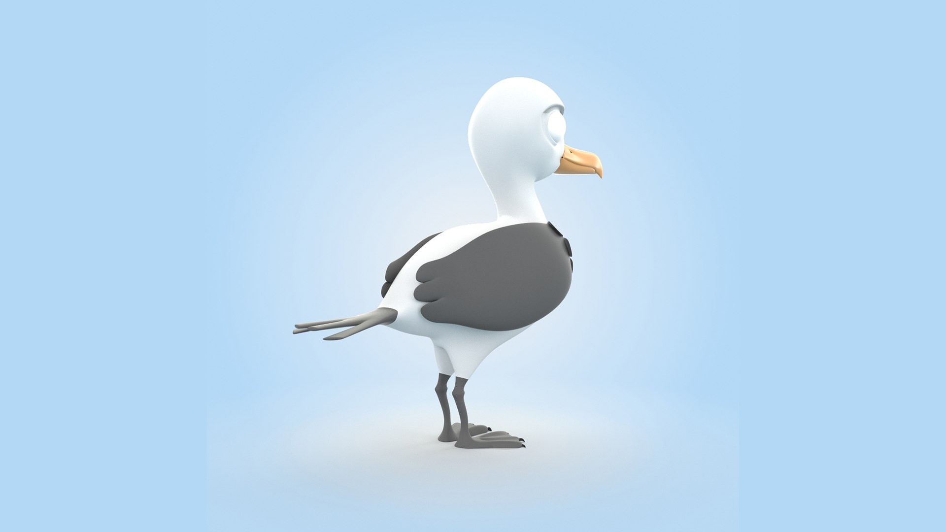 3D Albatross - TurboSquid 2016544