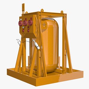 c4d industrial element