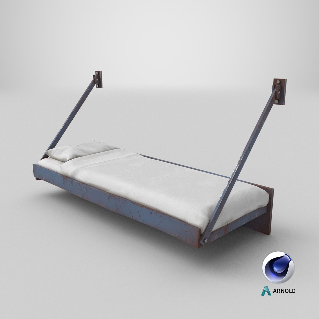 3D Prison Wall Bed Low-poly PBR https://p.turbosquid.com/ts-thumb/sS/AWwBmP/cO/stemcell_cinema_4d_arnold_render/png/1781635528/1920x1080/fit_q87/00c94deaeb0836009ca1869654dcc4b13a23d409/stemcell_cinema_4d_arnold_render.jpg