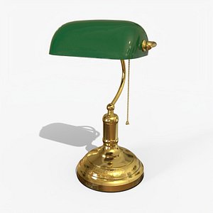 Banker Lamp 3D