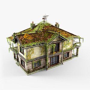 abandoned cottage 3D model