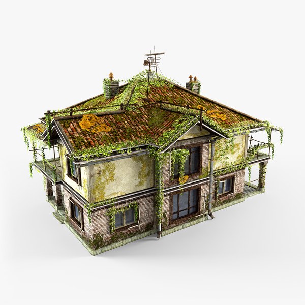 abandoned cottage 3D model