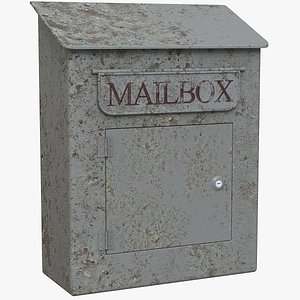 vintage mailbox 3D