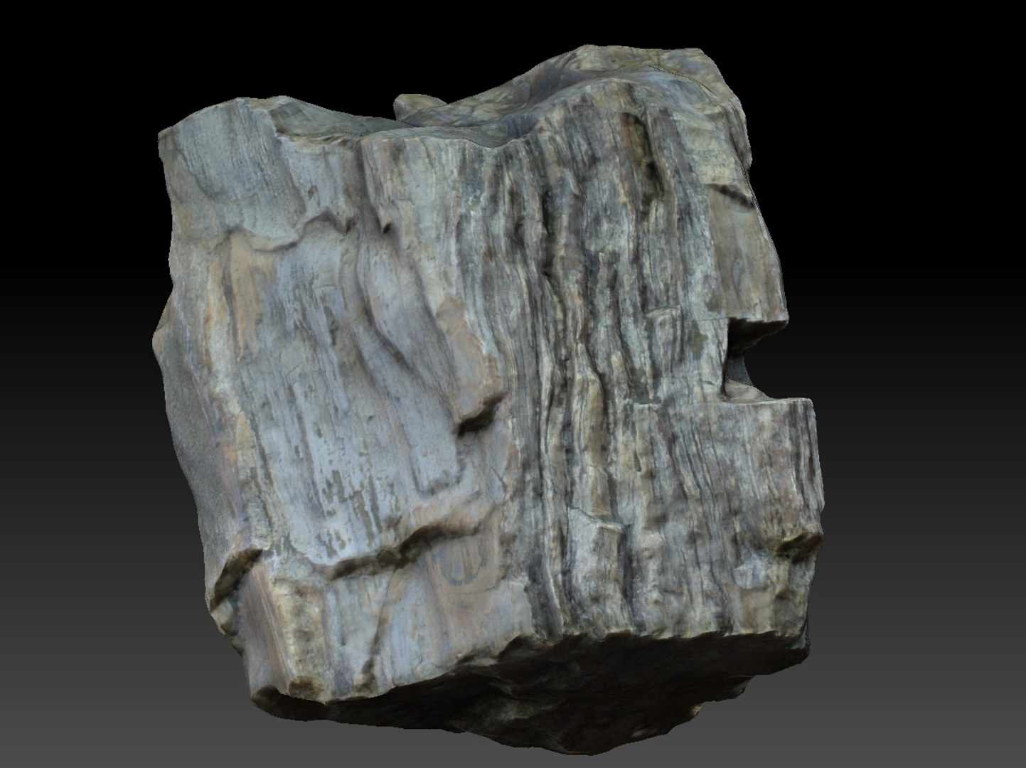 3D Scanned Rock - TurboSquid 1372647