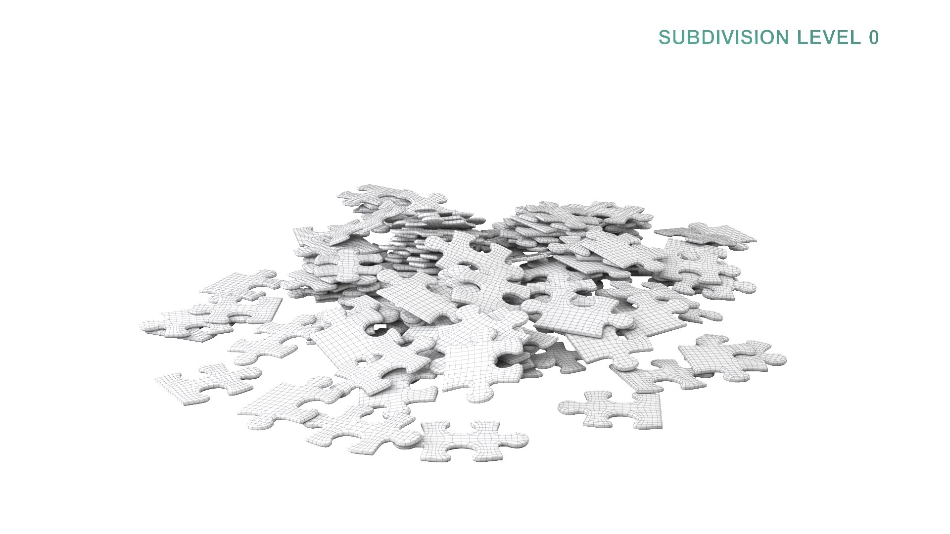 Jigsaw Puzzle Pile 3D model https://p.turbosquid.com/ts-thumb/sS/WUN7Ce/vZ/wireframe0013/jpg/1627653340/1920x1080/fit_q87/f7e19d2fa952d1c844eb9cfdc4f292a962a40c70/wireframe0013.jpg