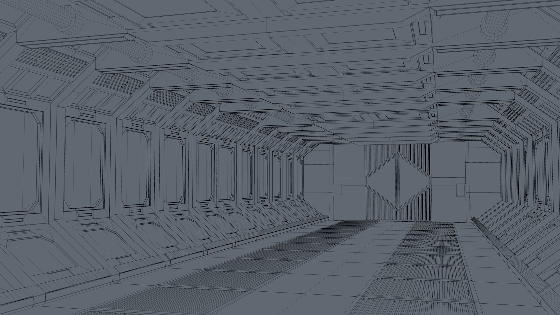 Sci Fi Interior 3D - TurboSquid 1904015