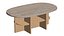La Redoute x Balzac Paris Oak and Travertine Coffee Table
