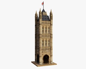 3D Victoria Tower London