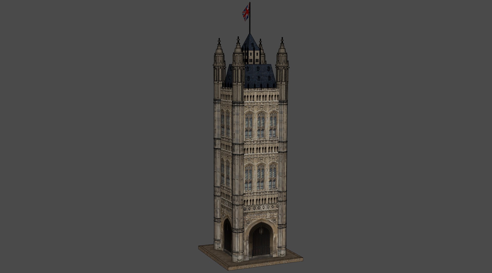 3D Victoria Tower London https://p.turbosquid.com/ts-thumb/sS/bpX9Ju/M8/tower6/jpg/1746124815/1920x1080/fit_q87/bdcc20838c2e0f48507de9fd7e83ec2fa918e0e8/tower6.jpg