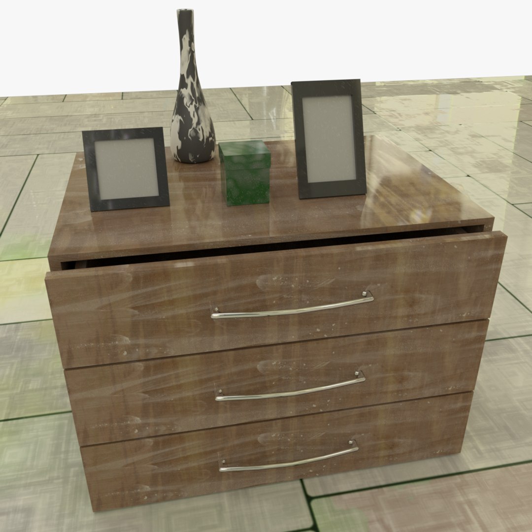 3D Model Drawers Bonus Objects 4 - TurboSquid 1242971