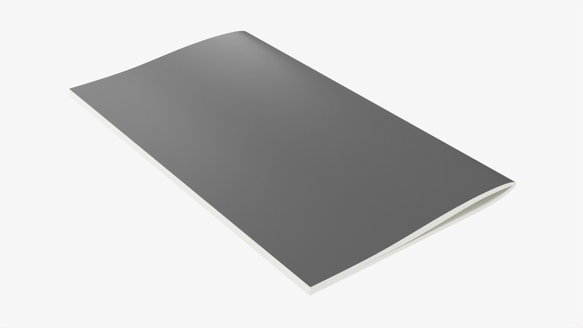 3D Brochure Guide Book 03 Closed Model - TurboSquid 1779714