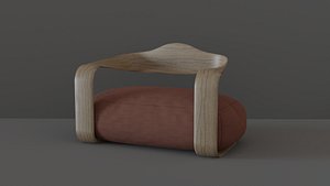 modern chair 3D model