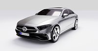 Mercedes Benz CLA 2021 Low-poly 3D model