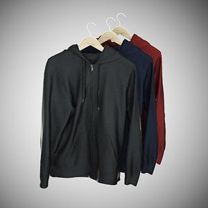 Hoodie on a hanger