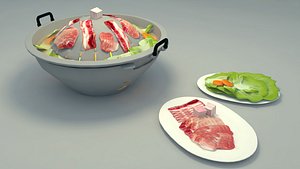 Thai BBQ Or Thai Mu kratha
