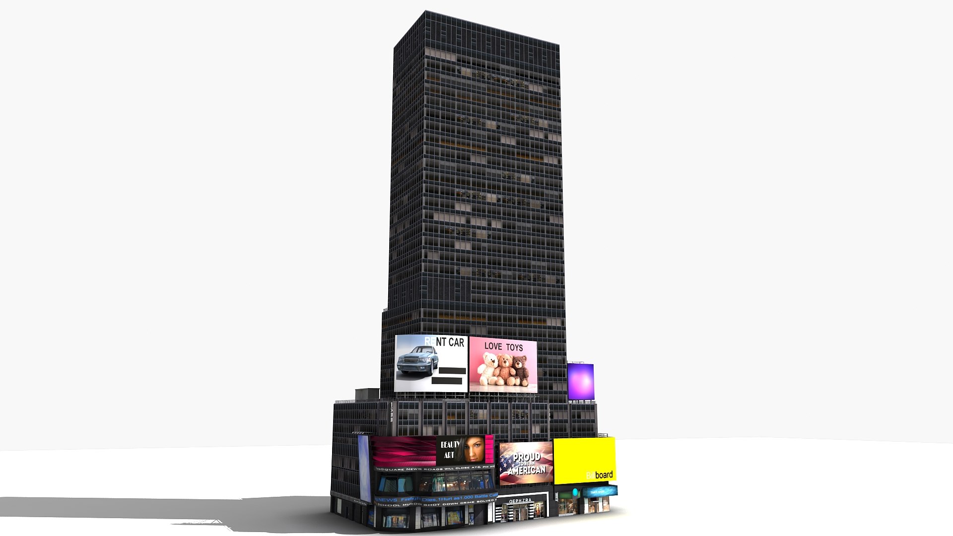 3D 1500 Building Textured Model - TurboSquid 2139765