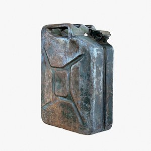 Fuel Canister Metal 2 3D