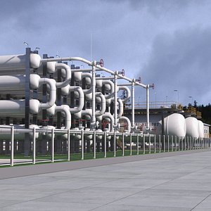 3D model Heat Exchange Separators