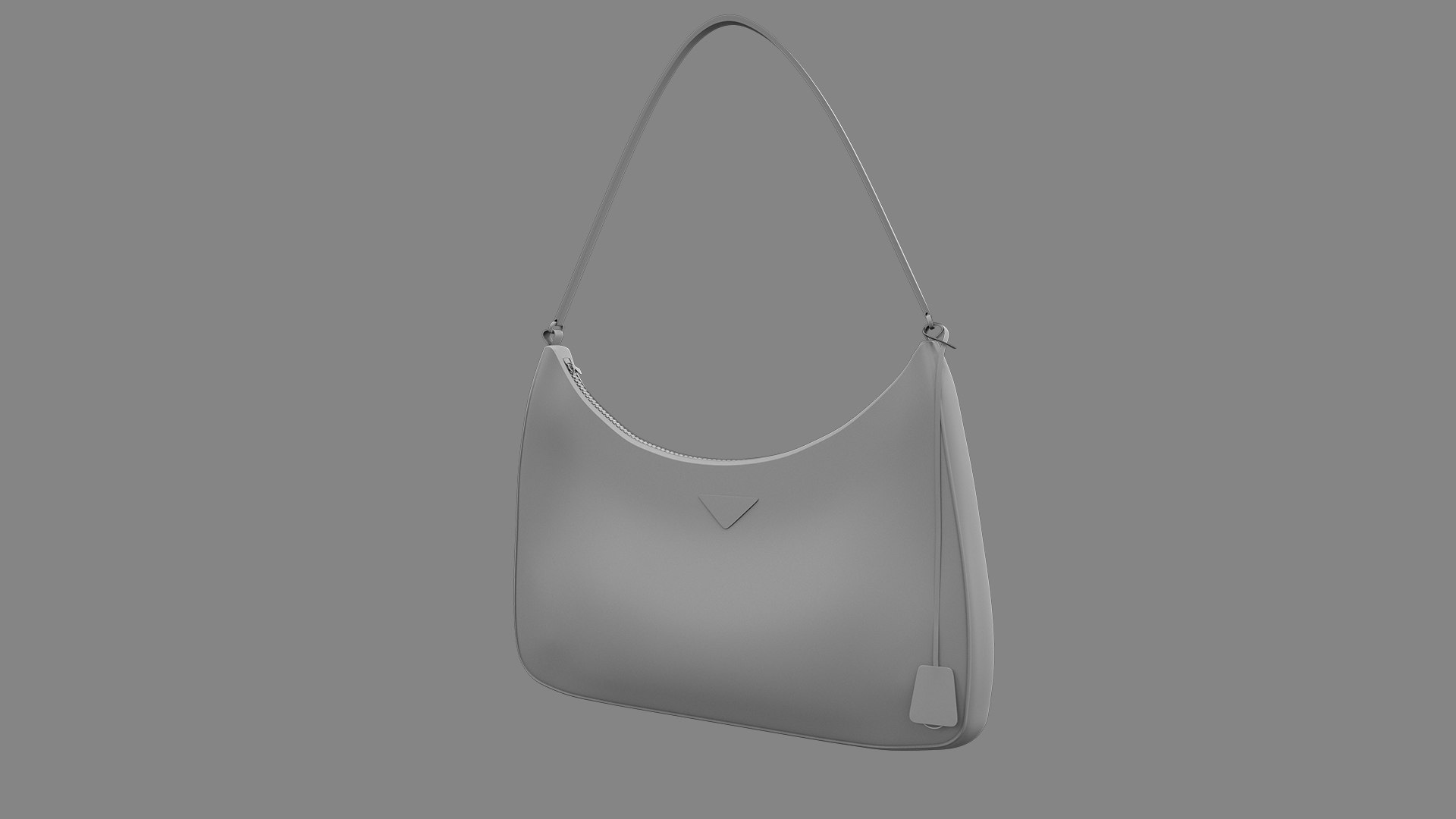 3D model Ladies fabric Tote Bag Black TurboSquid 2113443