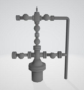 wellhead 3D