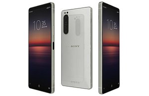 Sony Xperia 1 Mk II All Colors Low Poly 3D
