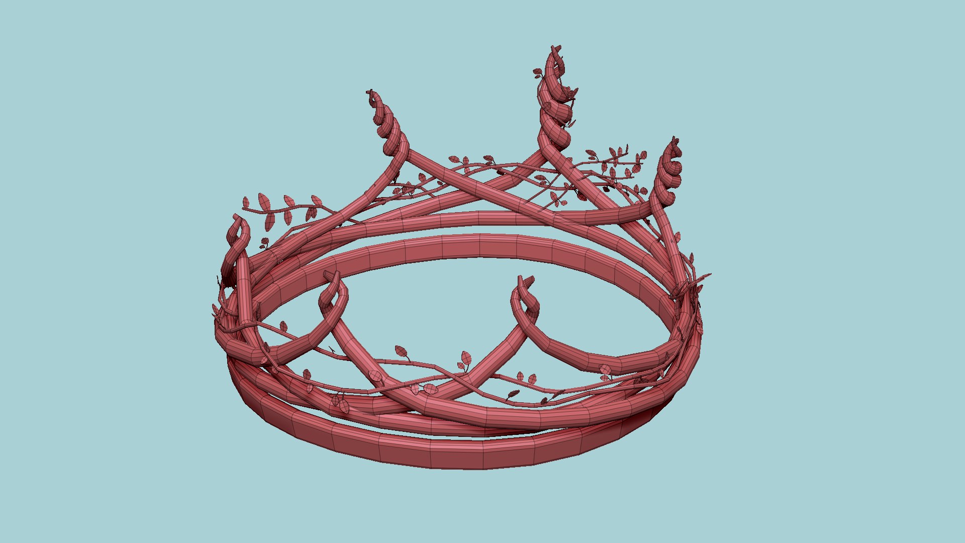 Nature Crown A06 Dark - Fantasy Character Design 3D - TurboSquid 2042666