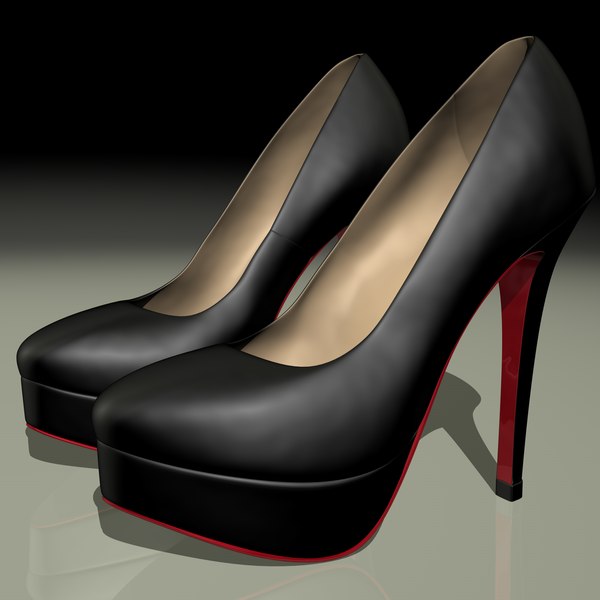 christian heels c4d