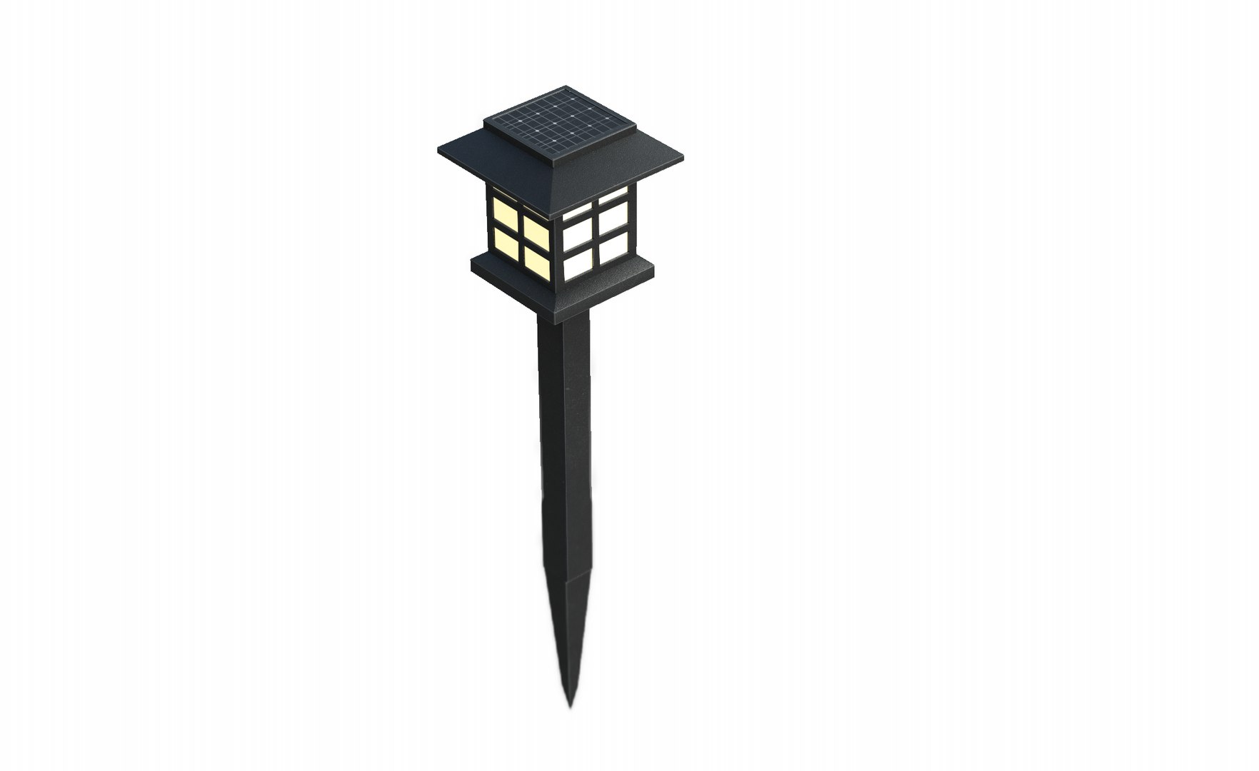 3D Model Outdoor Solar Light - TurboSquid 2029136