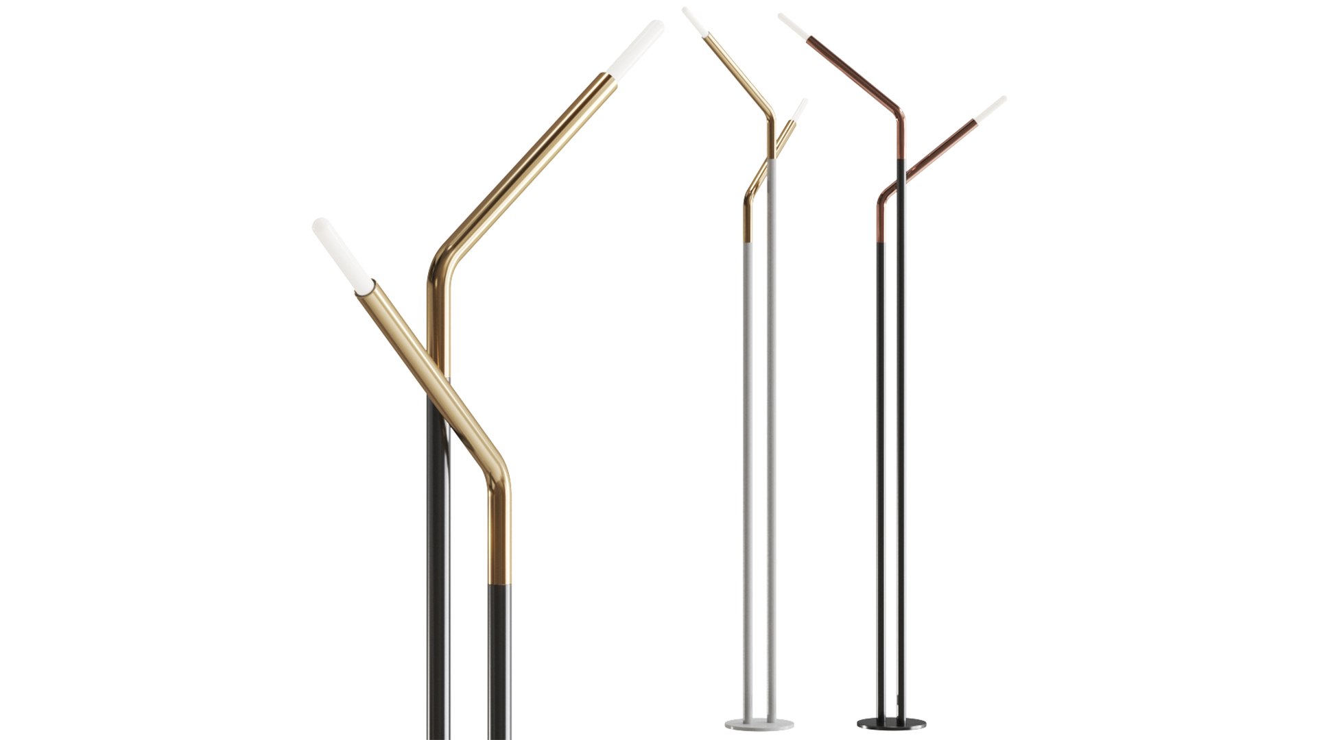 3D Open Mic Floor Lamp By Phase Design TurboSquid 1906200