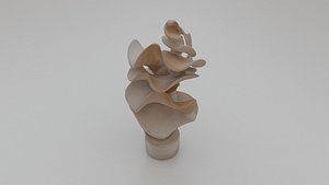 3D Mountain Architecture 3D Model